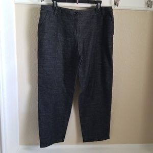 Size 12 AGB black ankle length pants